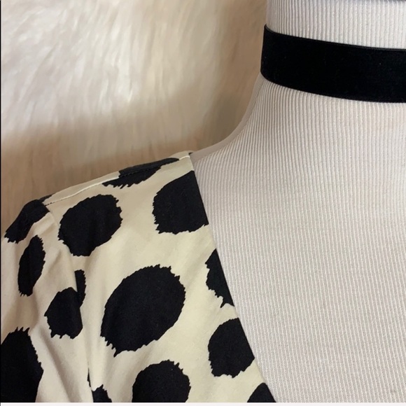 Boden Black & Cream Sheath Dress - Picture 3 of 6